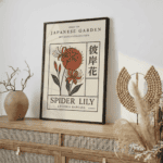 Spider Lily Wall Art
