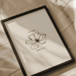 Simple Flower Wall Art